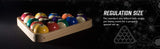 Viper Billiard/Pool Table Accessory: 8-Ball Rack, Hardwood Triangle, Holds Standard 2-1/4" Sized Balls Viper