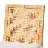 bali & pari Sofia Natural Rattan Dining Chair, One Size bali & pari