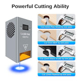 LASER TREE Laser Module, 20W(20000 mW) Output Diode Laser Cutter Module, Higher Accuracy Laser Engraving Module for Wood, Metal, Acrylic, Suitable for Laser Engraver Cutter DIY Machine, Class 4 LASER TREE