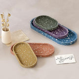 RESINWORLD Set of 5 Sizes Oval Tray Mold, Jewelry Holder Resin Mold Silicone, Storage Silicone Molds for Resin, Clay, Gypsum ResinWorld