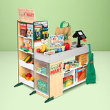 Melissa & Doug Freestanding Wooden Fresh Mart Grocery Store - FSC Certified Melissa & Doug