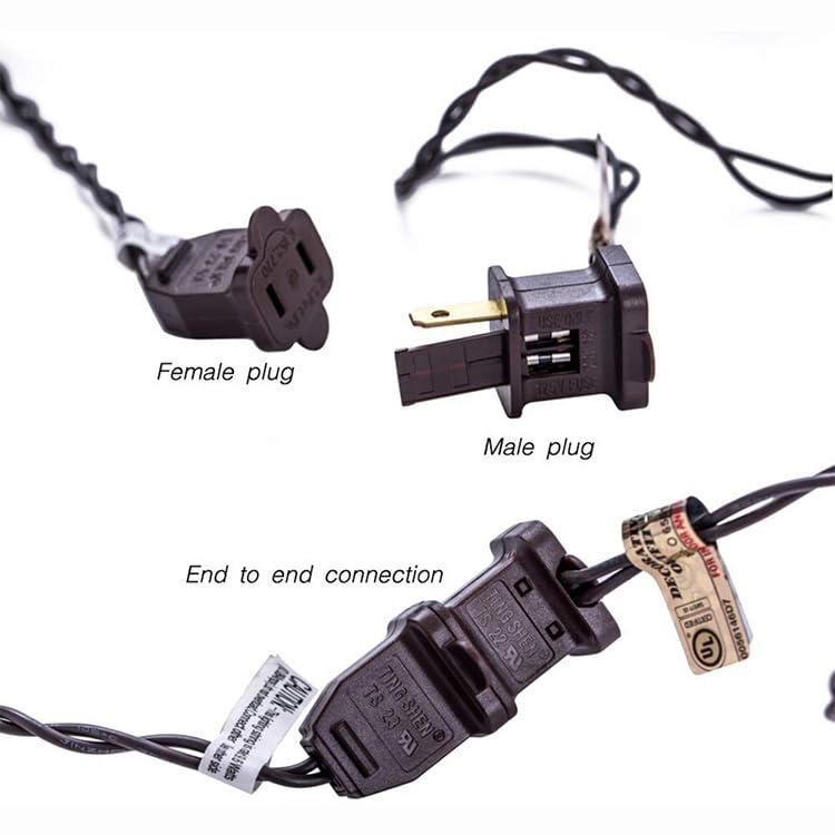 Decorative String Lights, 10 Incandescent Mini Bulbs with Natural Bamboo Woven Lampshade, 8.5Ft Connectable Waterproof Outdoor Lantern String Lights, Perfect for Patio, Garden Balcony, Pergola, Porch AVAMERY