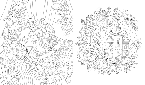 Fairy Tales & Folklore Coloring Book: A Magical Journey Inspired by Scandinavian Fables WoodArtSupply