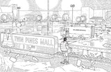 Back to the Future: The Official Coloring Book Insight Editions