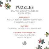 Pomegranate 500-Piece Circular Jigsaw Puzzle for Adults, Justin Lovato's Flower Mandala, Matte Finish, Snug Fit Pomegranate