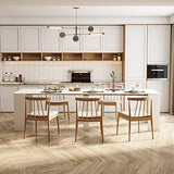 HomVent Expandable Dining Table for 6-12 Person, White Extendable Dining Room Table Wooden Kitchen Table Large Expandable Console Table Extendable from 20" to 118" Dining Table for Small Space HomVent