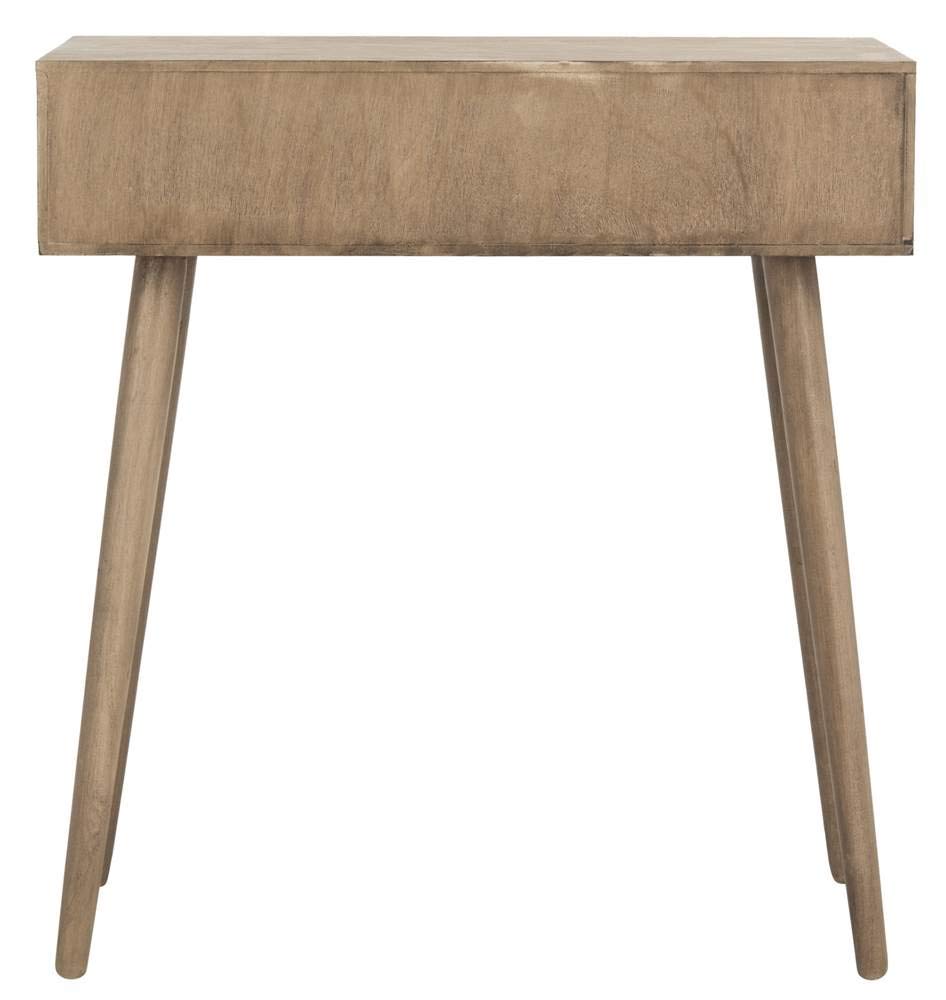 Safavieh Home Dean Mid-Century Modern Chocolate 2-drawer Console Safavieh