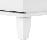 Bush Furniture Somerset 5 Shelf Bookcase in White, Tall Bookshelf, Large Book Shelf for Living Room, Home Office, or Entryway Bush Furniture