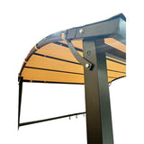 Garden Winds Custom Fit Replacement Canopy Top Cover Compatible with The Cobana Ca-Gz-N01/N02/N03/N09 8' x 4.6' Grill Gazebo - Upgraded Performance RIPLOCK 350 Fabric Garden Winds