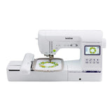 Brother SE1900 Sewing and Embroidery Machine, 138 Designs, 240 Built-in Stitches, Computerized, 5" x 7" Hoop Area, 3.2" LCD Touchscreen Display, 8 Included Feet Brother