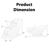 Titan 4D Ultima | Black | Massage Chair | Full Body Air Bag Massage | Zero Gravity Reclining | SL-Track 4D Massage | Foot Roller | Touchscreen Controller | Space Saving Technology Titan