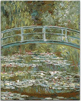 Bridge Over a Pond of Water Lilies - Claude Monet - Paint by Number Kit - 16"x20" (40x50cm) - DIY Acrylic Painting Home Decor My Paint by Numbers
