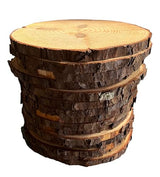 Rustic Wood Slices Set of (14) 9-10 inch Wood Slices! Wood Slices for centerpieces, Natural Wood Slices, Large Wood Slices (14) Rustic Wood Slices Inc.