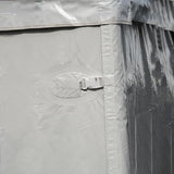 TentandTable Standard Cathedral Tent Sidewall, 7-Foot by 15-Foot, Waterproof Sidewalls for Commercial Party & Canopy Tents, UV Resistant & Removable, 14oz Translucent Vinyl, Tent Not Included TentandTable