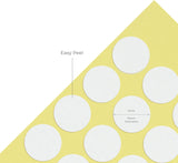 VVIVID Double Sided Sticker Dots for Candle Making - 0.59-inch (15 mm) Pack of 400 VViViD