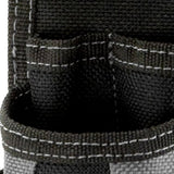 ToughBuilt - Utility Pouch 6 Pockets and Loops, Steel Belt Clip, Tape Measure Clip, Heavy-Duty Construction, Plastic-Lined Utility Knife Pocket, Tool Storage/Organizer Box - (TB-30) ToughBuilt