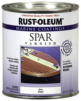 Rust-Oleum 207008 Marine Spar Varnish, Quart, Gloss Clear Rust-Oleum