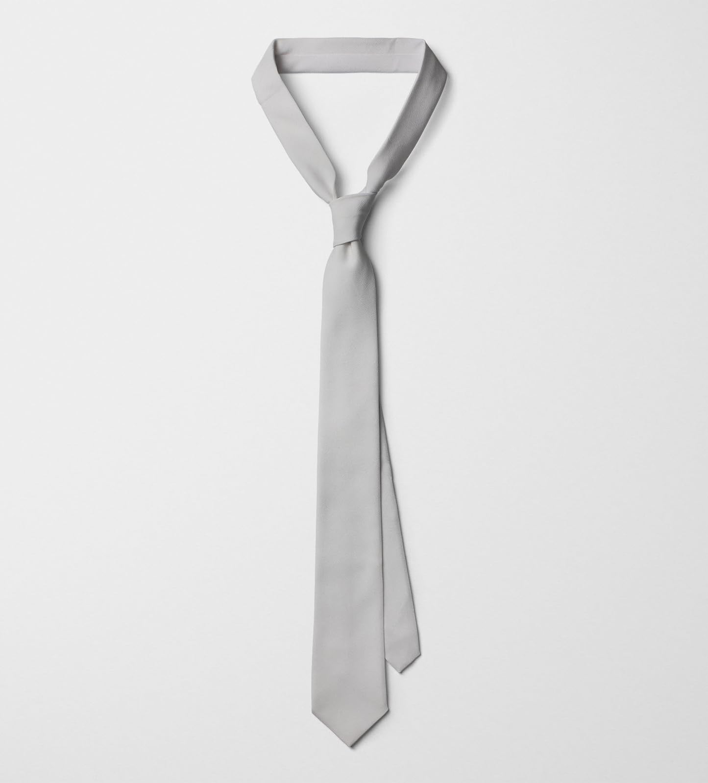 SEVENHEAD White Solid Color Ties 3.15 Inch (8CM) for Men Pure Color Satin Neckties Formal Mens Ties Wedding Businesss