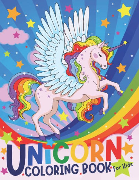 Unicorn Coloring Book: Coloring for children,tweens and teenagers,ages 7 and up.Core age 8-12 years old.Use:kids arts & crafts,travel activity,girls ... 11-14 year olds. (Silly Bear Coloring Books) WoodArtSupply