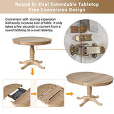 Merax 5 Pieces Dining Table Set,Retro Style Chairs with Solid Wood Legs for Kitchen Diningroom Merax