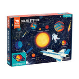 Mudpuppy Solar System – 70 Piece Jigsaw Puzzle with Planet Shaped Pieces Featuring Planets Constellations And Other Fun Space Themed Objects Mudpuppy
