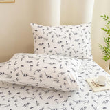 Jessrydo Full Sheet Set Kids Deep Pocket Full Sheets Soft Cute Bed Sheets 4 Pieces Full Bed Sheets Kids Boys Girls Dinosaur Pattern Printed Set with 1 Flat Sheet, 1 Fitted Sheet, 2 Pillowcases Jessrydo