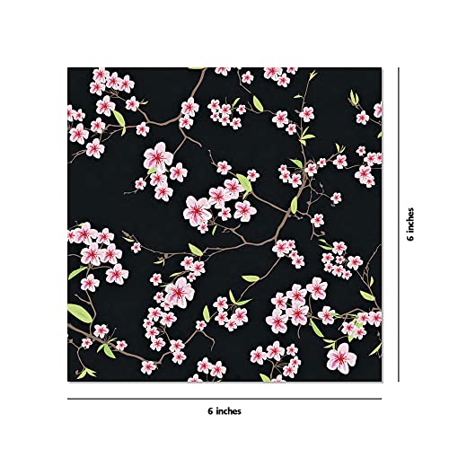 Origami Paper 500 sheets Cherry Blossoms 6" (15 cm): Tuttle Origami Paper: Double-Sided Origami Sheets Printed with 12 Different Patterns (Instructions for 6 Projects Included) - WoodArtSupply