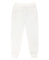 WT02 Men's Fleece Sweatpants & Joggers (Regular & Extended Sizes), White, X-Large WT02