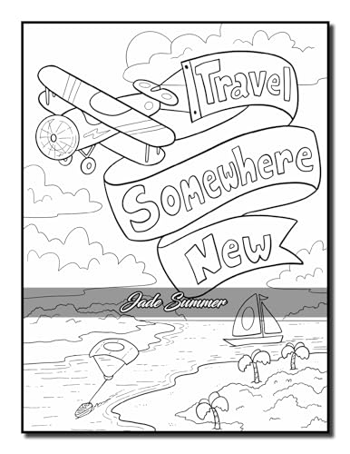 Positive Quotes: An Inspirational Coloring Book for Adults, Teens, and Kids with Positive Affirmations, Motivational Sayings, and More! (Inspirational Coloring Books) WoodArtSupply