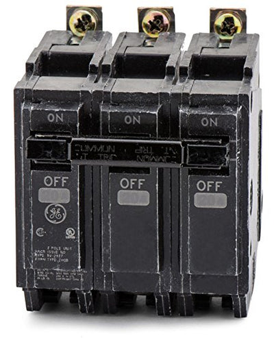 GE THQB32100 Bolt-On Mount Type THQB Miniature Circuit Breaker 3-Pole 100 Amp 240 Volt AC