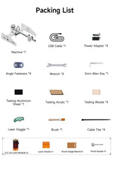 Aufero Laser 1 Laser Engraver, 1.6w Diode Laser Engraver, Laser Engraving Machine for Wood/Leather, 7.1x7.1 inch Engraving Area, Beginner-friendly Laser Engraving Machine Aufero