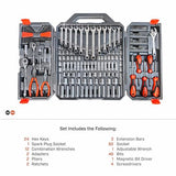 Crescent 180 Piece Professional Tool Set in Tool Storage Case - CTK180 Crescent