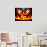 Paint by Number for Adults, Majestic Phoenix in The Fiery Rebirth, Phoenix Rise from The Ashes Paint by Numbers Kits, DIY Painting by Numbers for Home Wall Decor 16" W x 20" L Rebotipy