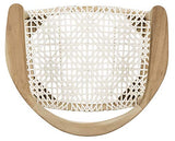 Safavieh Home Collection Wade Light Oak Teak Wood Arm Chair Safavieh