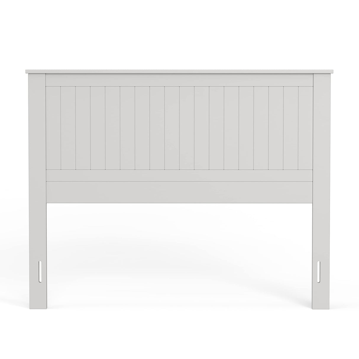 Glenwillow Home Wainscott Wood Panel Headboard in White - Full Size Glenwillow Home
