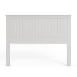 Glenwillow Home Wainscott Wood Panel Headboard in White - Full Size Glenwillow Home
