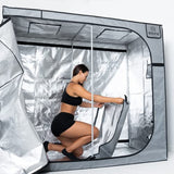 Sauna Rocket 3-Person Full Body Portable Sauna | in-Home Use for Relaxation, Recovery, and Wellness (Tent & Steamers) Sauna Rocket