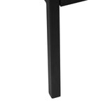 HomePop Modern Metal Frame Accent Chair Home Décor|Accent Chairs for Living Room & Bedroom - Carmel Faux Leather HomePop