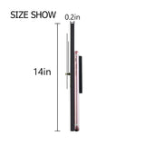 LANEABUY Decorative Wood Style Round Farmhouse Wall Clock 14 Inch Silent Non Ticking Battery Operated Home Decor Wall Clocks for Living Room, Bedroom, Kitchen LANEABUY