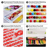 5D DIY Diamond Painting, Faith Hope See Diamond Painting Kits for Adults Full Drill Round Diamond Gem Art Beads Painting for Kids Perfect for Home Wall Decor 11.8x15.7 inch Grneric