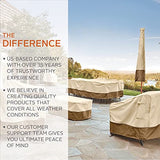 Classic Accessories Veranda Water-Resistant 21 Inch Outdoor Fire Column Cover Classic Accessories