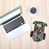 OSOYOO Model 3 Robot Car DIY Starter Kit for Arduino,Educational Motorized Robotics, Remote Control App, Learning How to Code, IOT Mechanical Coding for Teens and Adults OSOYOO