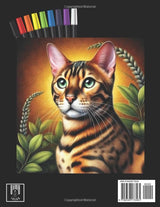 World Cat Breeds: Coloring Book (Cat Lovers Series) WoodArtSupply