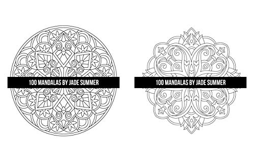 Mandala Coloring Book: For Adults with 100 Magical Mandalas WoodArtSupply