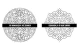 Mandala Coloring Book: For Adults with 100 Magical Mandalas WoodArtSupply