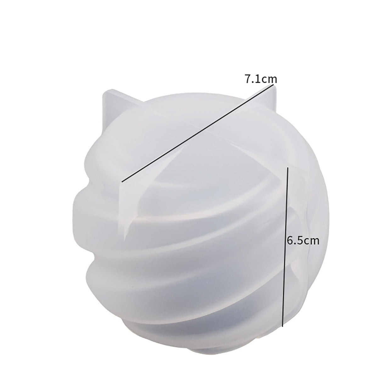 2 Pack Wave Candle Mold Spiral Candle Mold Ball Mold Ball Resin Casting Mold Resin Making Molds Silicone Mold for Candle Home Decorate Mold Candle Making Mold 3D Animal Mold ESEENS