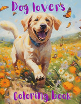 Dog lovers coloring book. 50 high quality pictures to color.: Stress relieving. Reduce anxiety and relax. WoodArtSupply