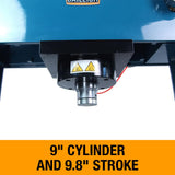 Baileigh 75-Ton Pneumatic Shop Press (HSP-75A) Baileigh