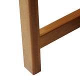 Magshion Console Table, for Hallway, Living Room, Modern Bamboo Gold Rectangle Coffee Table, Side Table, Entryway Table, Decorative Offering Table for Home Magshion