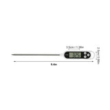 BAEMEFLE Candy Thermometer Digital Instant Read for Meat Kitchen Cooking Food Oil Deep Fry BBQ Grill Smoker (1, 9.4in) BAEMEFLE